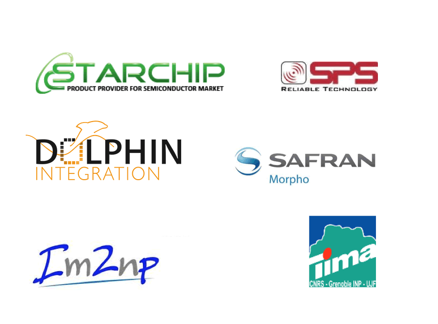 Logo of the partners companies on this projet